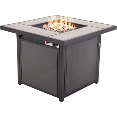 Foyer de table au propane pour l'extérieur