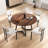 47.2 Inch Round Dining Table Set-807774044-807927223-807927219