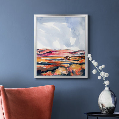 Chromatic Landscapes I Premium Framed Canvas - Ready to Hang