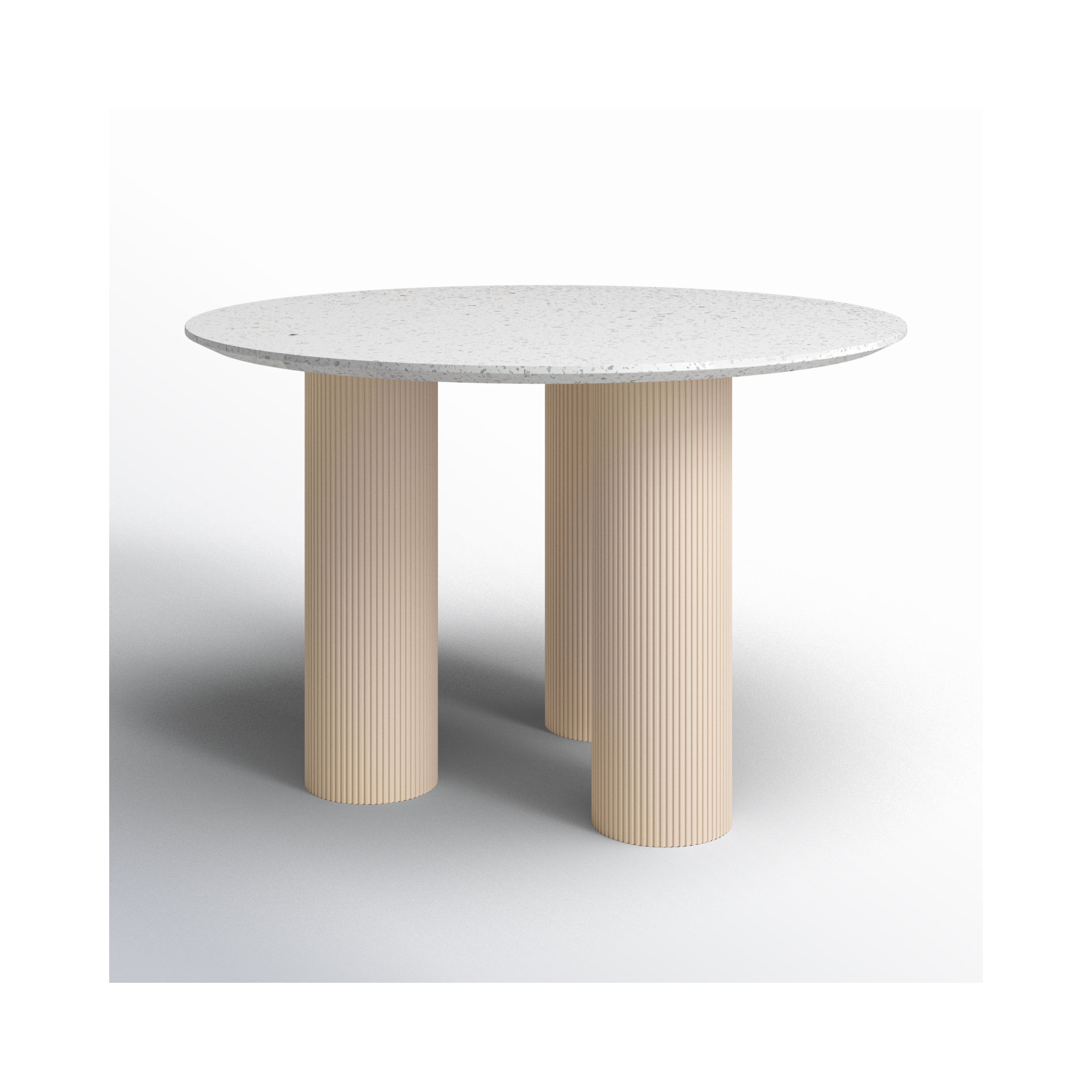 Parcino Concrete Indoor/Outdoor Dining Table