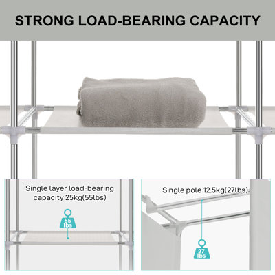 Marshawn 50.4"W Portable Wardrobe