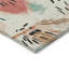 Tapis ivoire intérieur / extérieur lavable à la machine Claudian ACN1575-103444563
