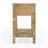 Janell 1 - Drawer Nightstand in Natural Rattan