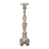 27.5'' H Stone Tabletop Candlestick