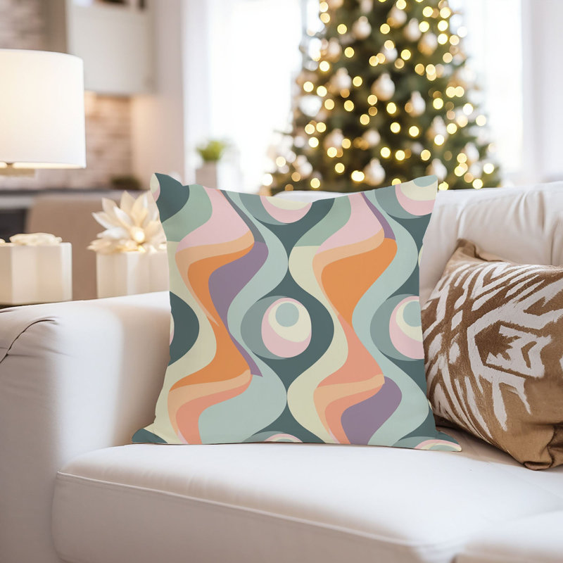 Abstract Retro Hippie Groovy 70s Pattern II Retro