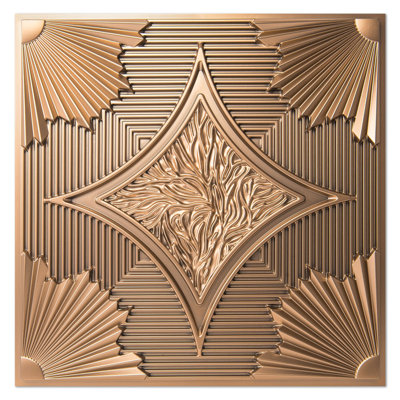 Art3d 24''x24'' Drop Ceiling Tiles,3D PVC Panels,12-Pack, 48 Sq.ft