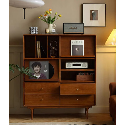 Retro Multi-Functional Large-Capacity Accent Cabinet