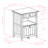 24.17'' Wide 2 -Drawer Mobile File Cabinet