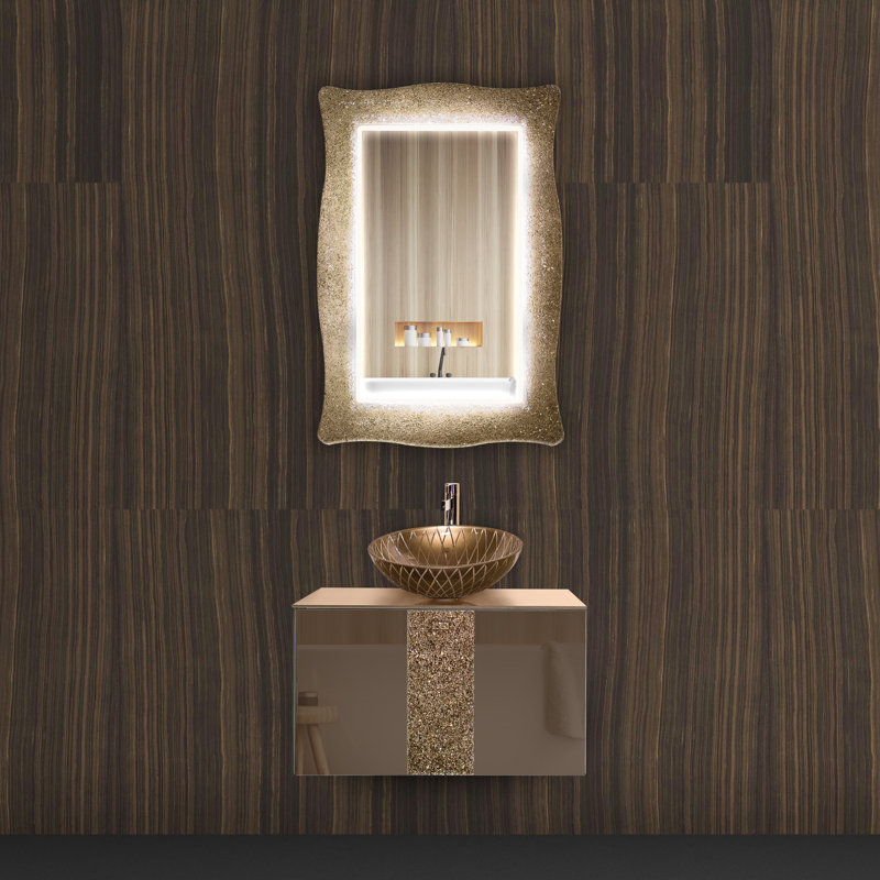 Lucent Flat Glass Lighted Mirror