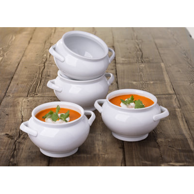 Waterside White Soup Bowls