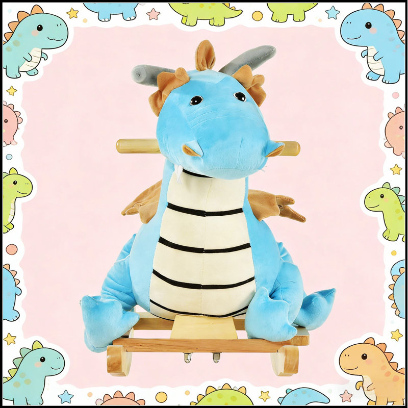 Chaise berçante Dinosaur