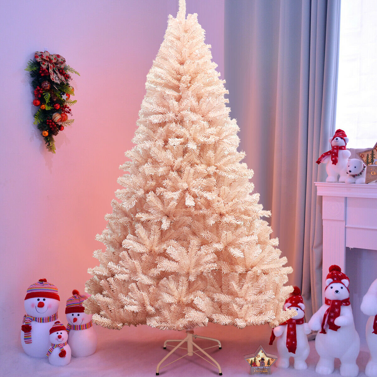 The Holiday Aisle® Pink Fir Artificial Christmas Tree & Reviews | Wayfair