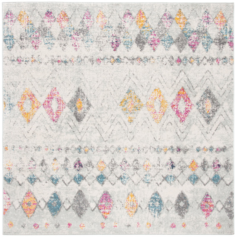 Segars 700 Performance Southwestern Rug, Square 4'