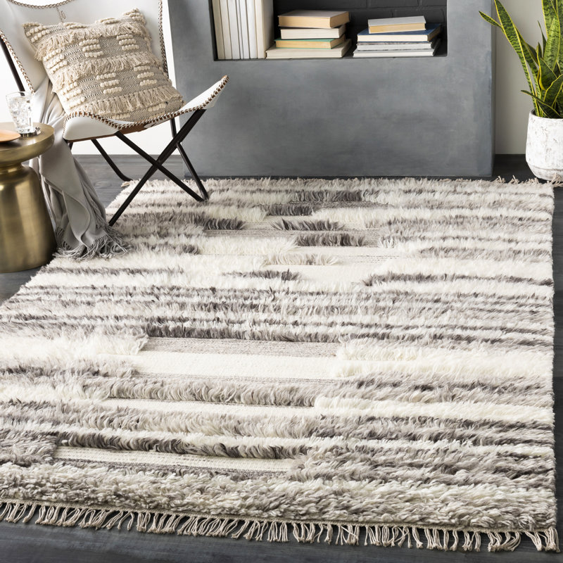 Rafe Wool Indoor Rug, Rectangle 5' x 7'6"