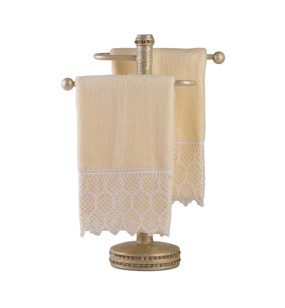 Cotton Ultra Light Fingertip Towel (Set of 4) Creative Scents 