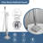 Tub Filler Freestanding Bathtub Faucet Polished Chrome Floor Mount Tub Faucet Waterfall Free Standing Bathtub Filler High Flow Brass Bath Shower Faucets With Handheld Sprayer-122121274