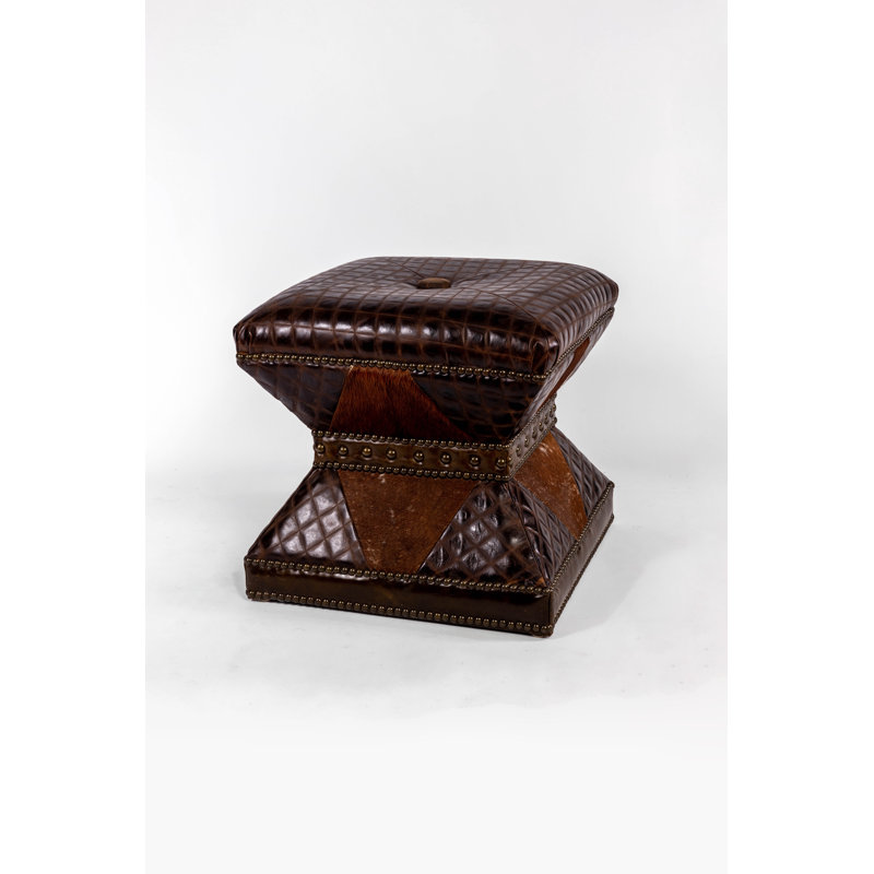 Novelty Leather Ottoman