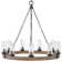 Sawyer 9-Light Single Tier Outdoor Rustic Chandelier