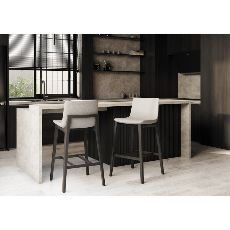 Meline Chair with Originale Base, Smoke Linen