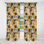 Tribal Fusion Marble Motif - Rideau de marbre abstrait - Rideau de marbre occultant - 1 panneaux