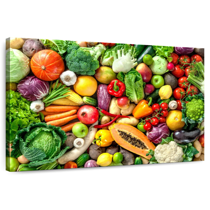 Kerrick récolte de fruits et légumes, H 20 po x l 30 po