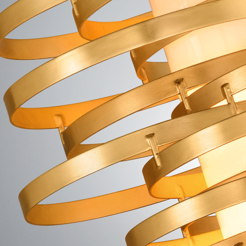 Vertigo 6-Light Unique / Statement Geometric Chandelier
