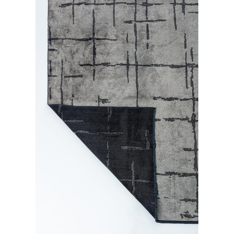 Rapture Abstract Area Rug, Rectangle 9'10" x 14'