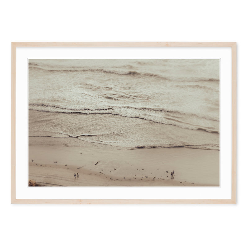 Pacific Waves, Natural, 29" H x 40" W