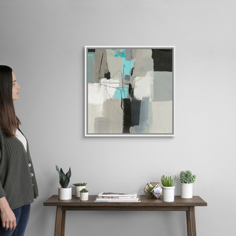 "New Light II" par Tom Reeves, reproduction d’art sur toile, Toile blanche encadrée, H 26 po x l 26 po x P 1,75 po