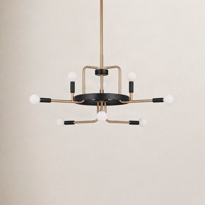 Sacci 9 - Light Dimmable Sputnik Chandelier