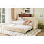 Lit de jour simple tapissier avec couchette escamotable-980047445