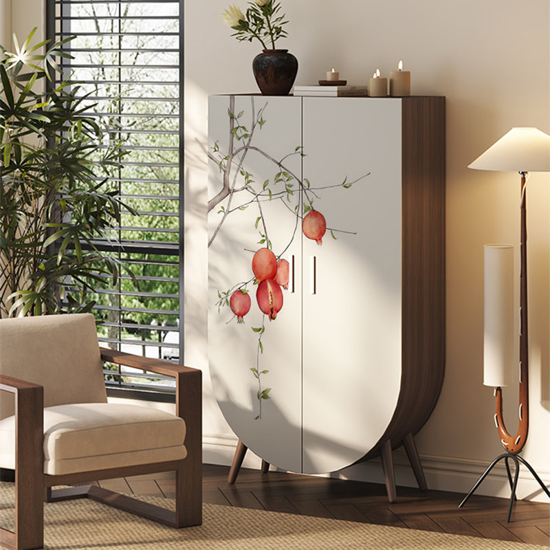 Armoire de chambre à coucher à double porte, Noyer