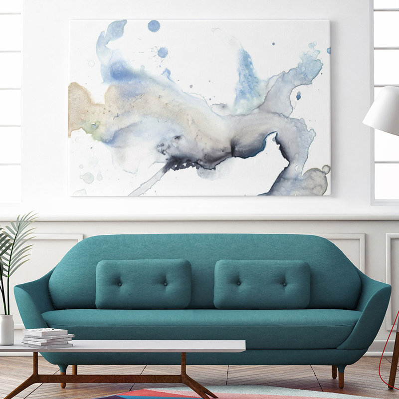 «Bloom Cloud I» par Jennifer Goldberger, reproduction d'art sur toile tendue, H 54 po x l 84 po x P 1,5 po