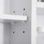 39.4mm W 27.6mm H Wall Mounted Required Medicine Cabinet Mirror