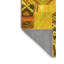 Tapis contemporains jaunes lavables à la machine 560-18268044