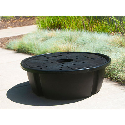 No Power Source Required / Manual Powered Basin or spray ring