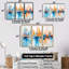 Copper - ensemble d'art mural abstrait paysage-108318829-108318830