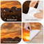 Papier peint mural autocollant représentant un paysage de coucher de soleil dans l'Ouest américain. Décoration murale moderne et adhésive pour chambre ou salon. Dimensions : 254 cm (L) x 366 cm (l).-518993790-518993732