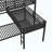 L-shaped Metal Triple Twin Size Bunk Bed