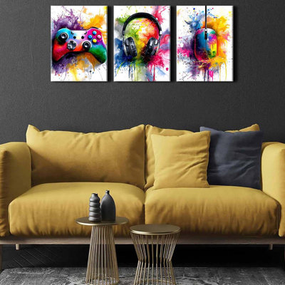 3 Piece Wrapped Canvas Print