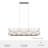 Langwood 6 Light Linear Chandelier-63573979