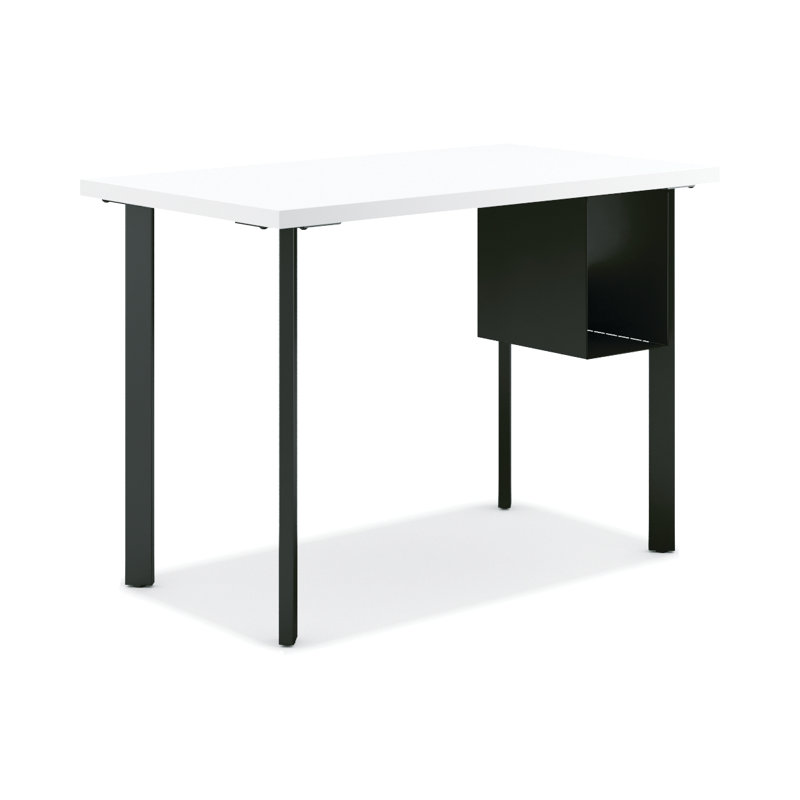 Bureau de table HON Coze, Designer blanc / noir, L 48 po x P 24 po