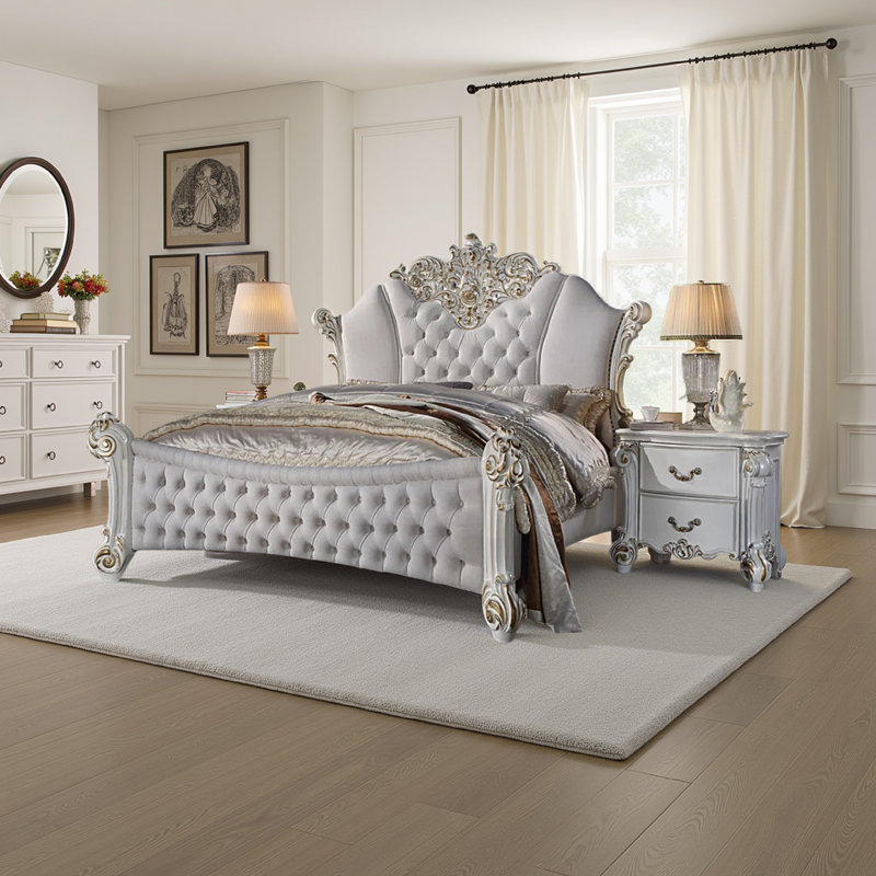 Vendom bed, Très grand, Blanc