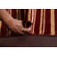 Tapis décoratif rouge/beige en laine de conception unique 8 pi x 10 pi 2 po noué à la main New Age