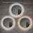 Mango Tile 24x24 Inch Round Modern Decorative Bathroom LED Mirror With Dimmable 3-Color Lightening & Anti-Fog