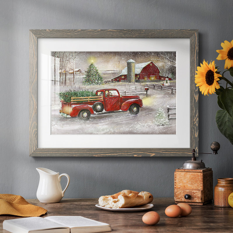 Faire des souvenirs de Noël, Gris, H 18 po x l 26 po x P 1,5 po