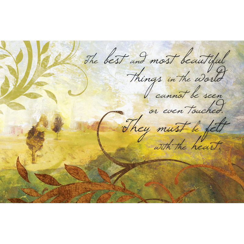 Best Landscape - Wrapped Canvas Print, 30cm H x 46cm W x 3.8cm D