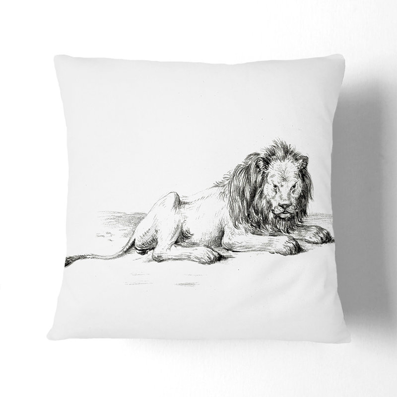 Square Throw Cushion, White, 40cm H x 40cm W x 15cm D