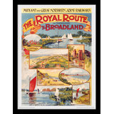 Norfolk The Royal Route by NMSI - No Frame Memorabilia