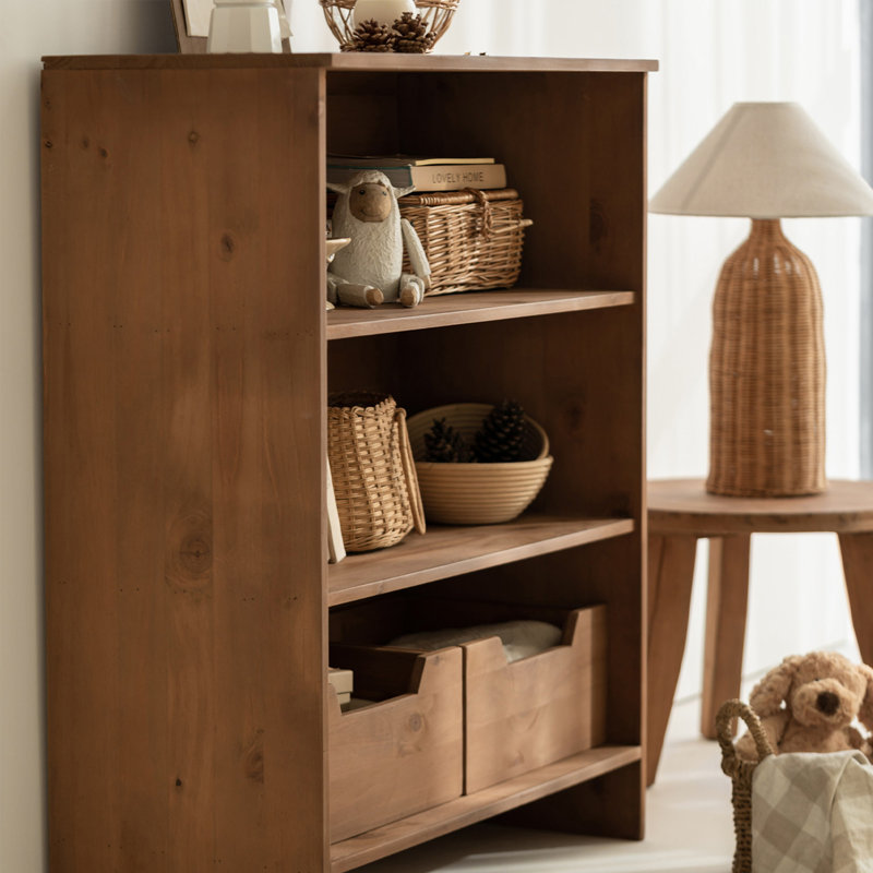 Ins Style Solid Wood Storage Cabinet